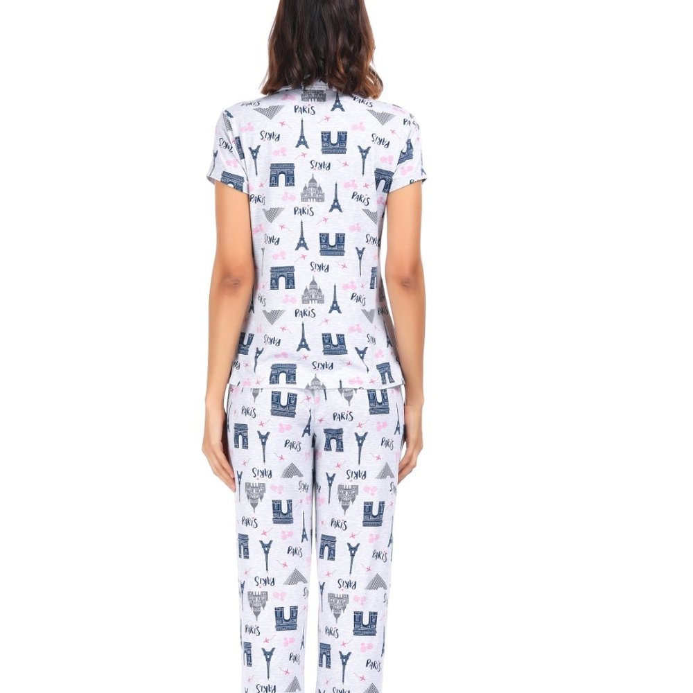 BRAND NEW Short Sleeve Notch PJ Set - Picture 6 of 6